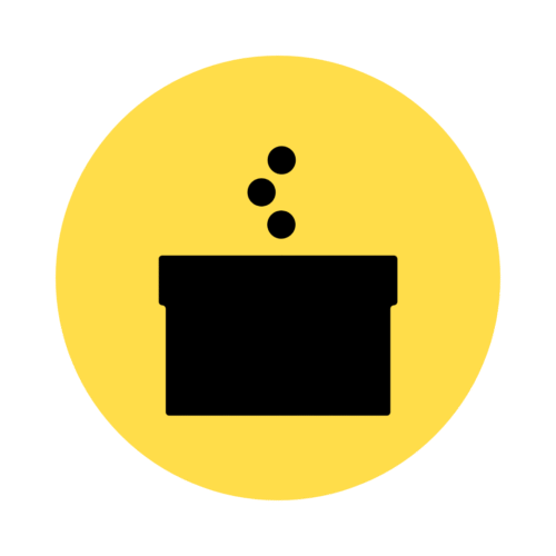 Preparing, distributing and receiving Sadaqa Boxes 